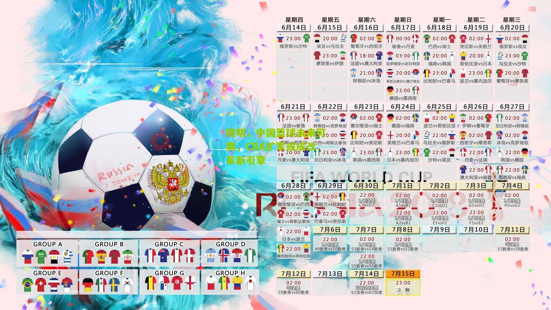 姚明,中国篮球未来可期,CBA扩军或成改革新引擎